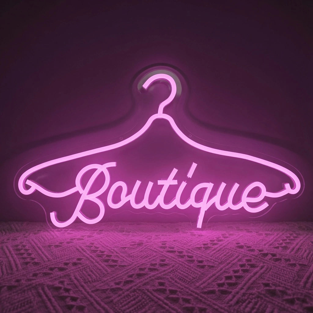 Boutique LED Neon Sign Home Decor - 01 Original Product Image