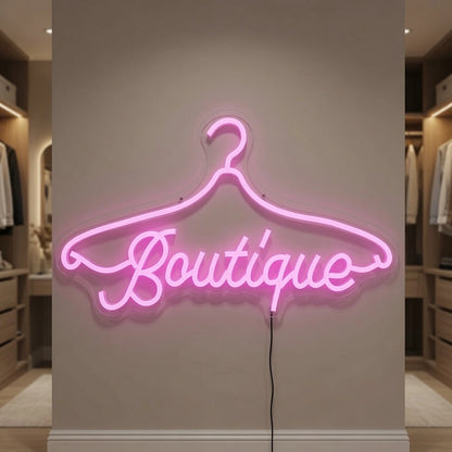 Boutique LED Neon Sign Home Decor - 03 Real Lifestyle Scene