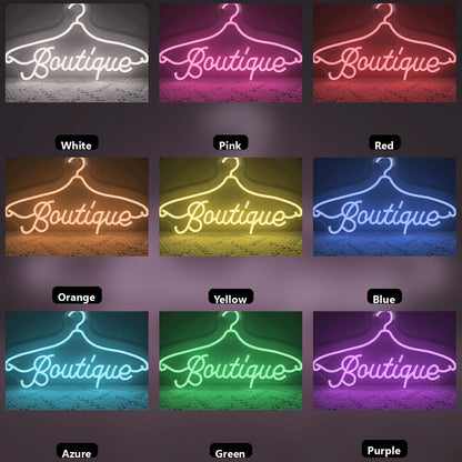 Boutique LED Neon Sign Home Decor - 05 Color Grid