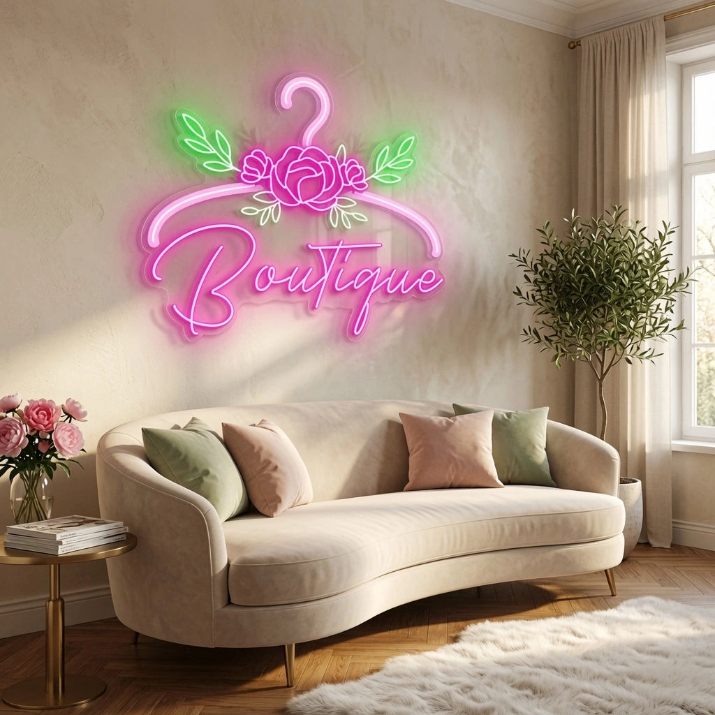 Boutique LED Neon Sign Home Wall Art - 02 High-Converting Product Image