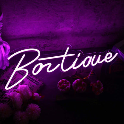 Boutique Purple Led Neon Sign - Shineneon