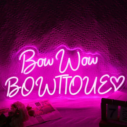 Bow Wow Bowtique Led Neon Sign - Shineneon
