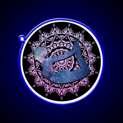 Bow Yoga Led Neon Sign For Wellness Space Rgb Color