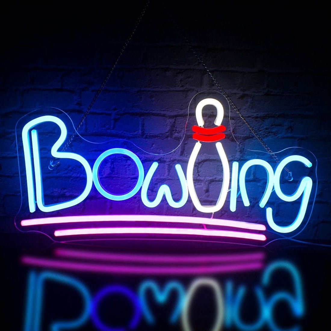 Bowling Led Sign Business Neon Sign Wall Decor - Shineneon