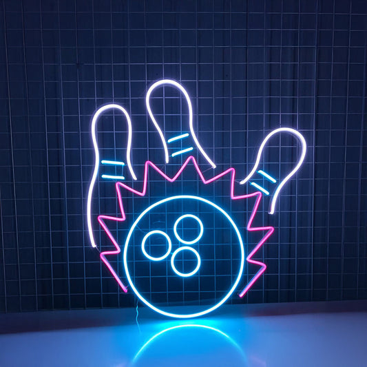 Bowling Neon Sign