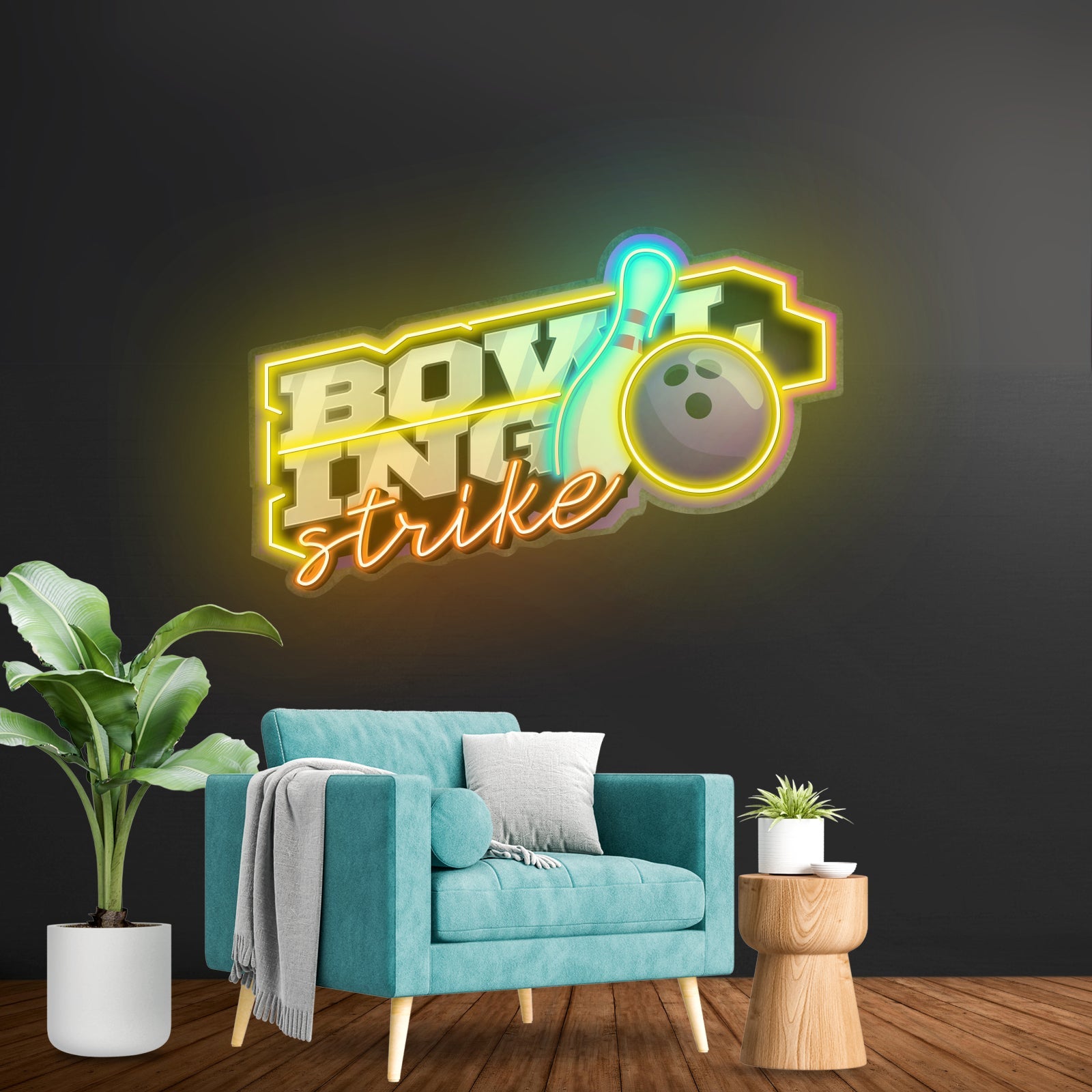 Bowling Strike Led Neon Sign Light Custom Led Signs - Shineneon