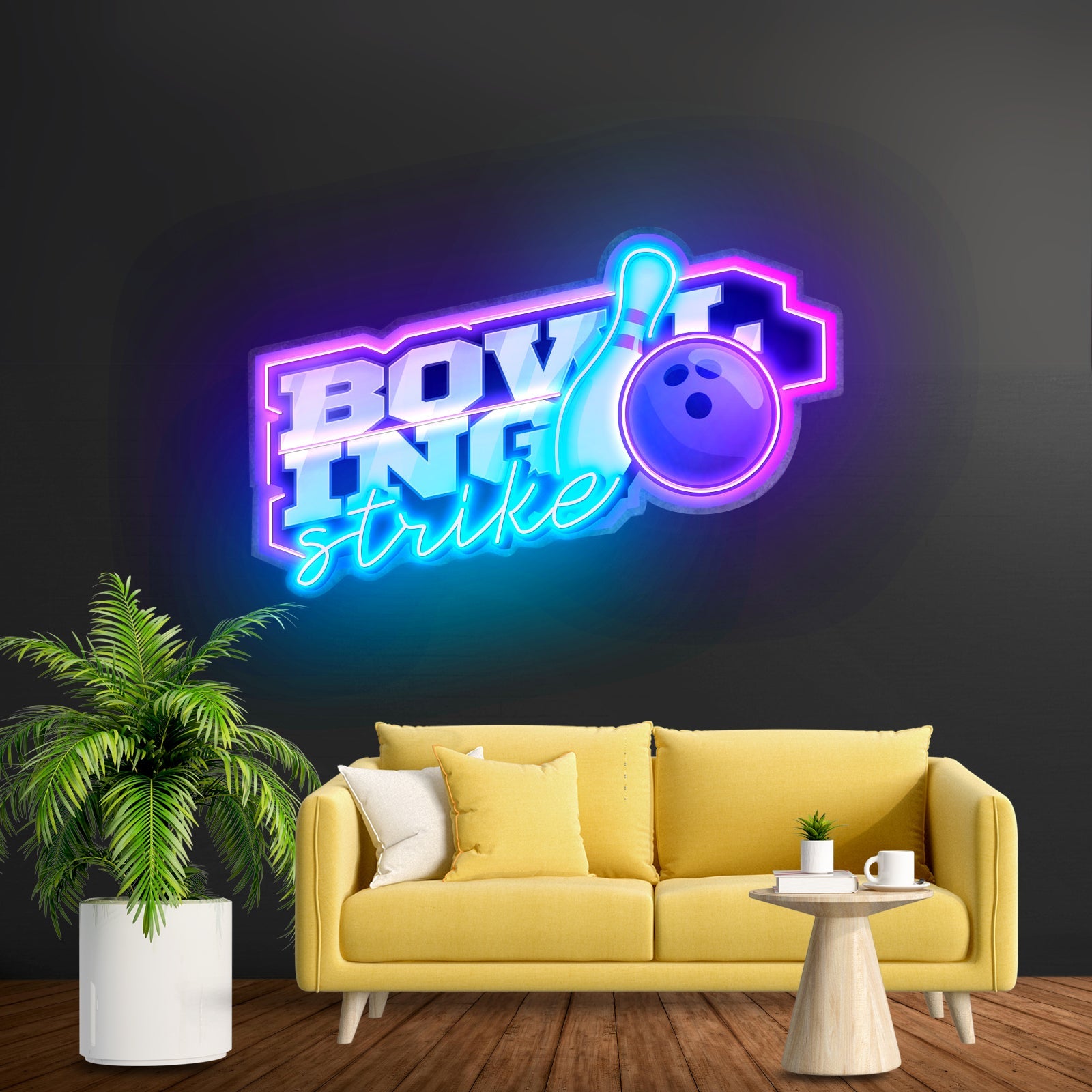 Bowling Strike Led Neon Sign Light Custom Led Signs - Shineneon