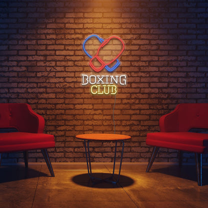 Boxing Club Led Neon Signs Wall Art Neon Led Light | Shineneon