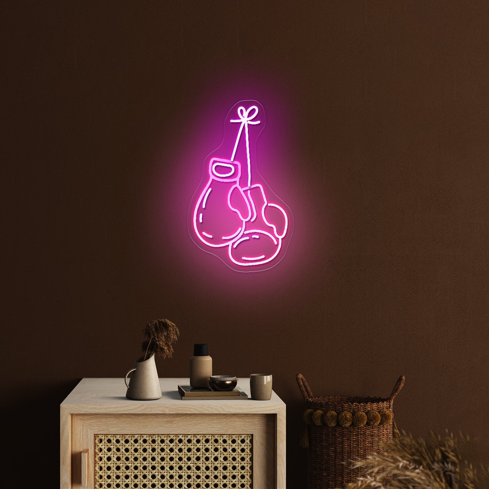 Boxing Gloves Neon Signs Wall Decor - Shineneon