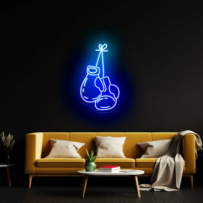 Boxing Gloves Neon Signs Wall Decor - Shineneon