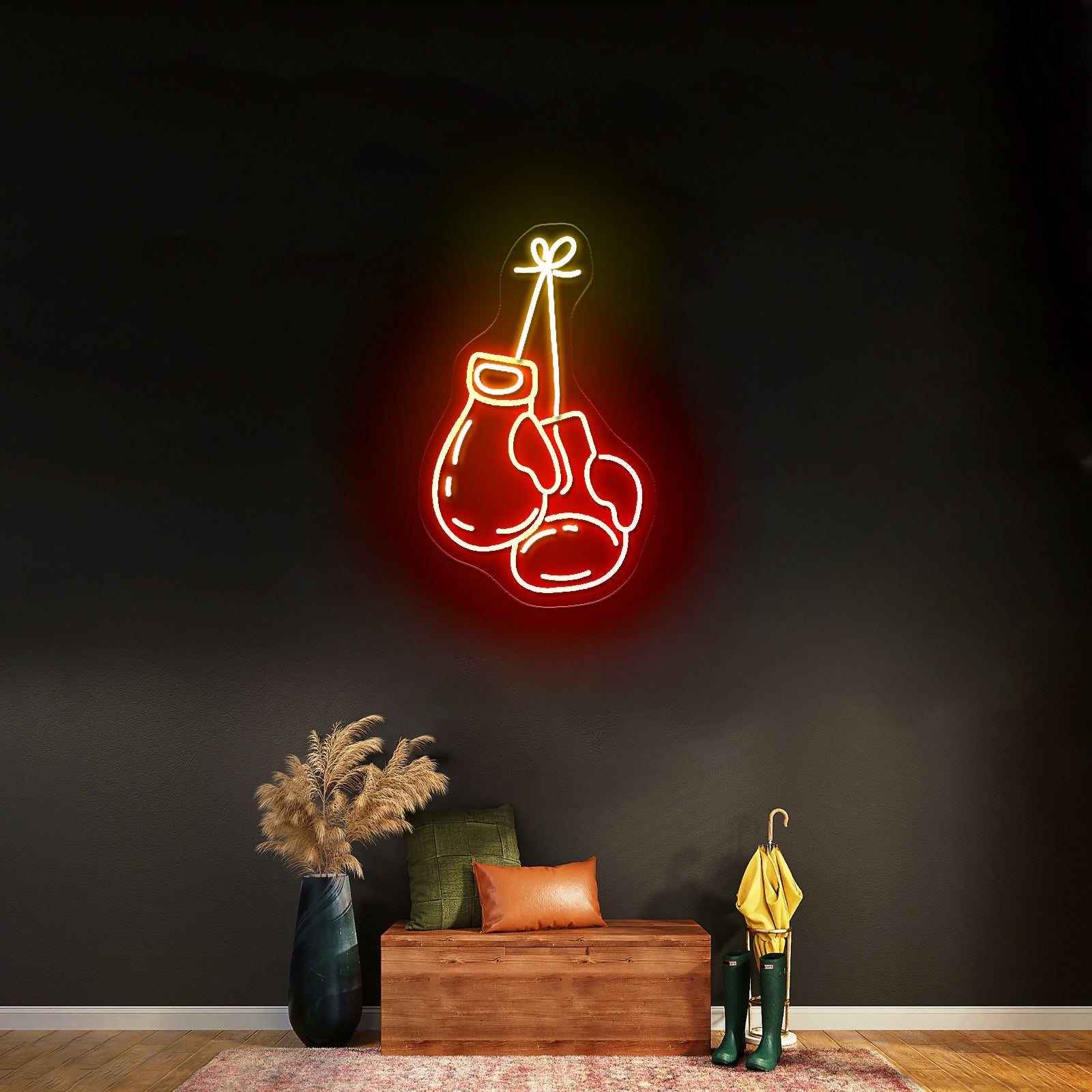 Boxing Gloves Neon Signs Wall Decor - Shineneon