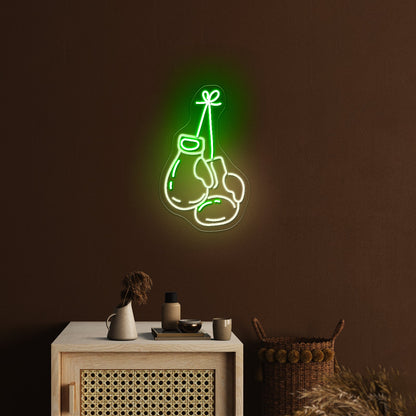 Boxing Gloves Neon Signs Wall Decor - Shineneon