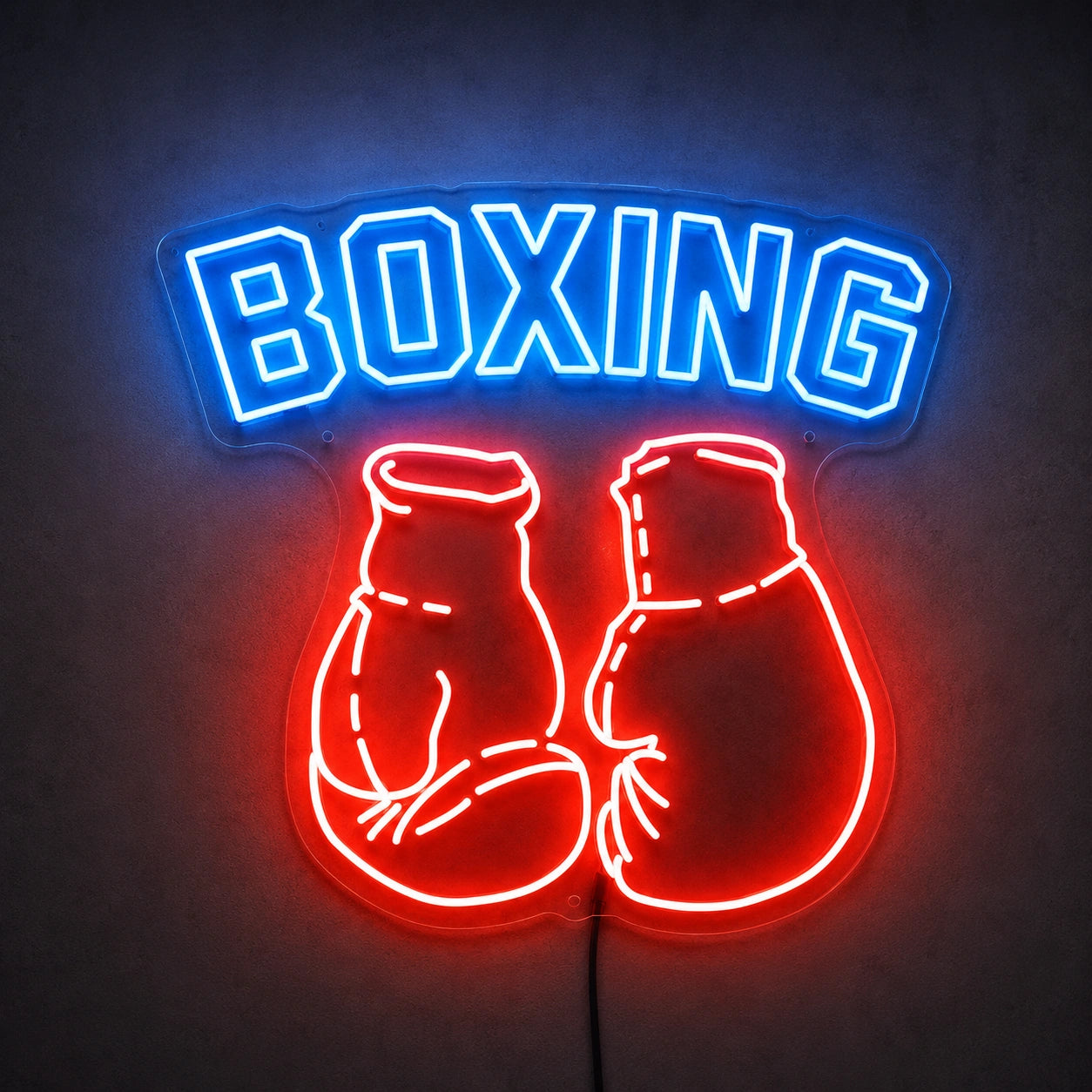 Boxing Room Gloves Neon Sign LED Neon Sign high-converting product image