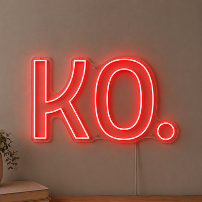 Boxing Wall Art LED Neon Sign main product image