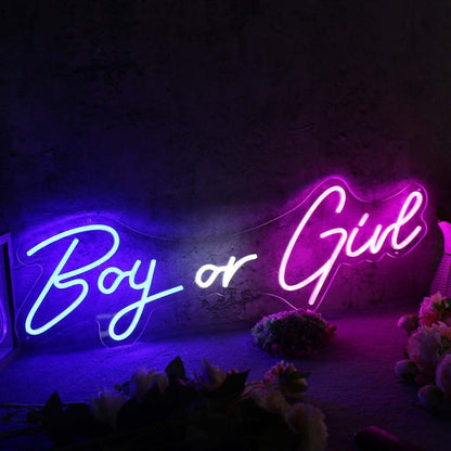 Boy Or Girl Custom Neon Sign | Shineneon