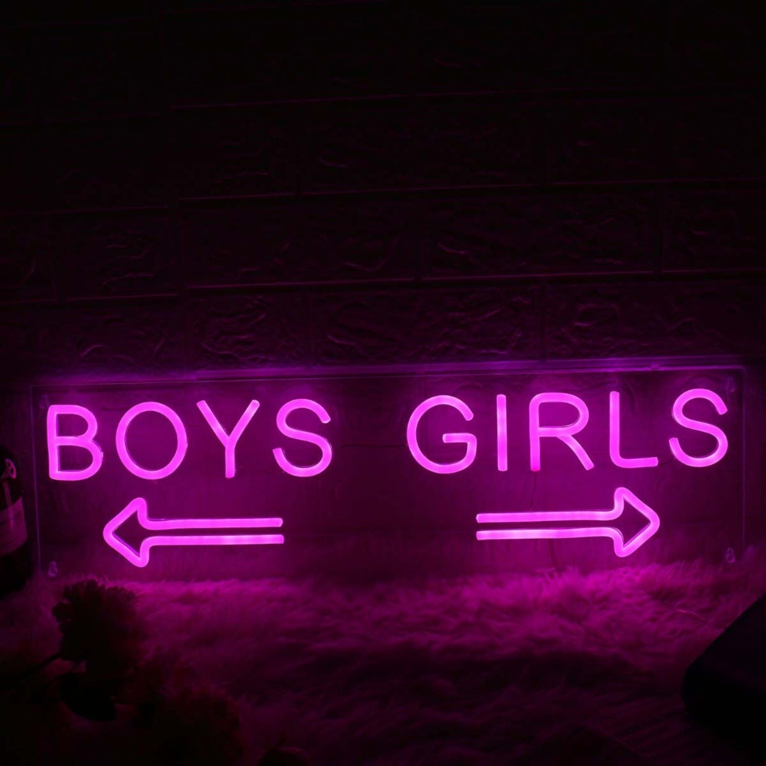 Boys And Girls Directions Led Neon Sign | Shineneon