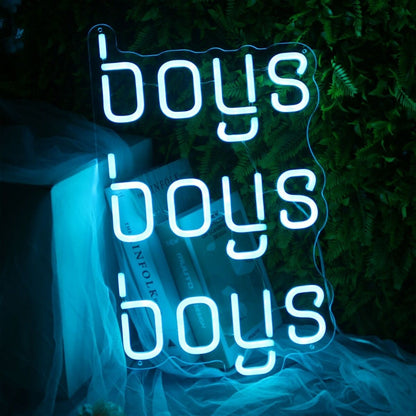 Boys Boys Boys Led Neon Sign - Shineneon