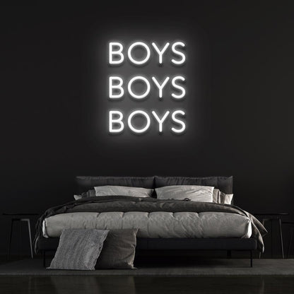 Boys Boys Boys Led Neon Sign Bedroom Wall Decor-1 | Shineneon