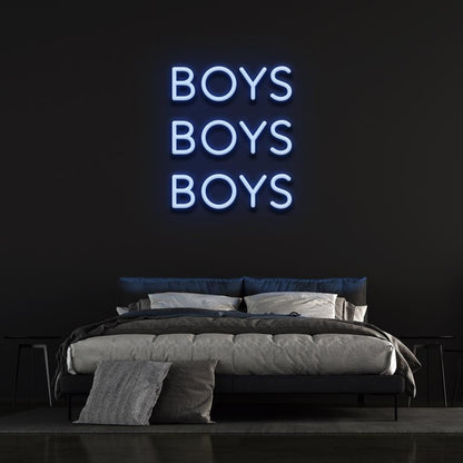 Boys Boys Boys Led Neon Sign Bedroom Wall Decor-1 | Shineneon