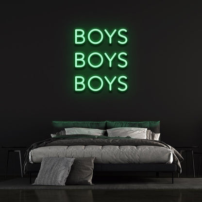 Boys Boys Boys Led Neon Sign Bedroom Wall Decor-1 | Shineneon