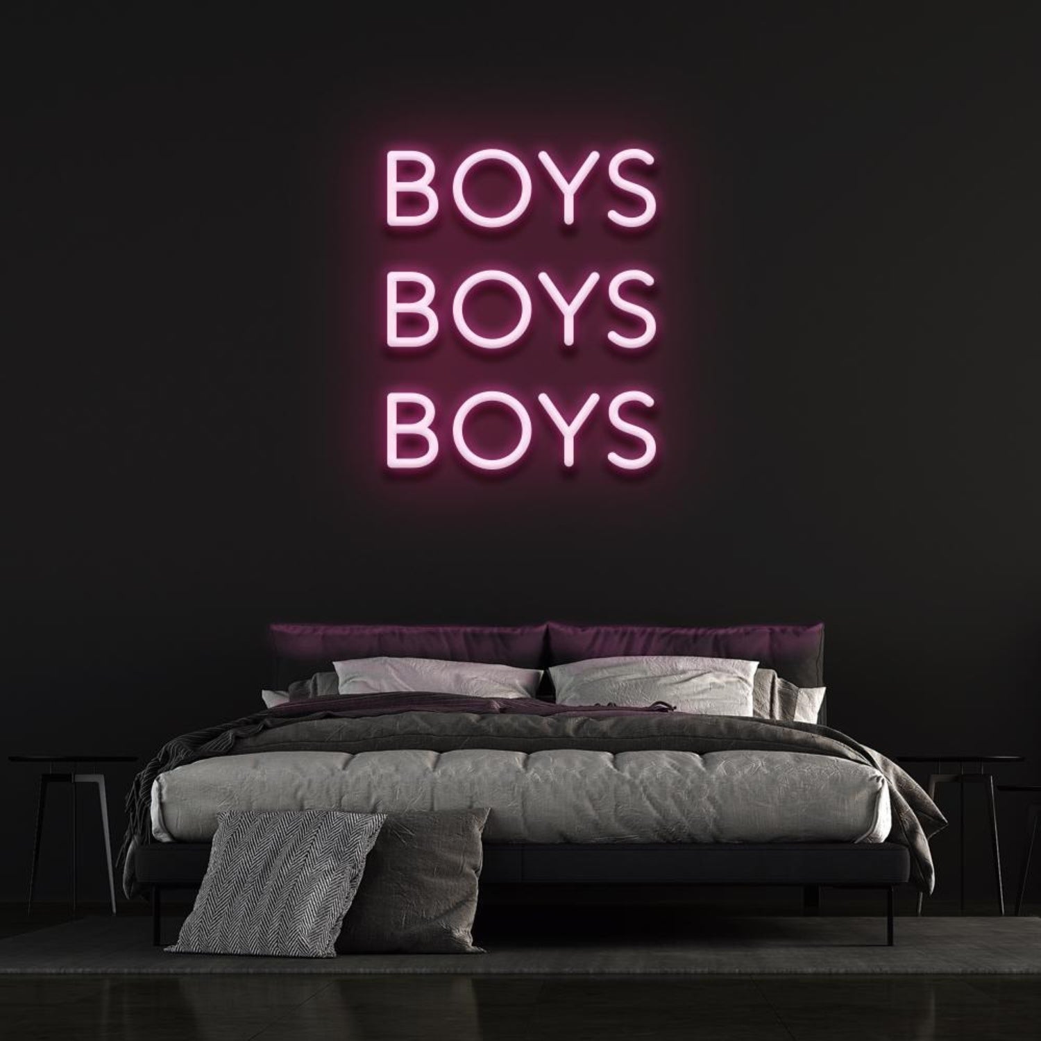 Boys Boys Boys Led Neon Sign Bedroom Wall Decor-1 | Shineneon