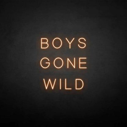 Boys Gone Wild Neon Sign | Shineneon