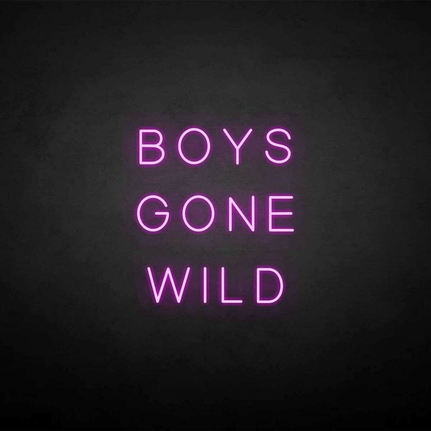 Boys Gone Wild Neon Sign | Shineneon