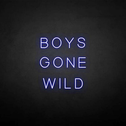 Boys Gone Wild Neon Sign | Shineneon