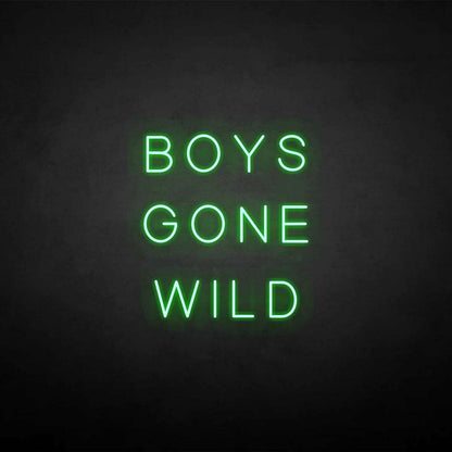 Boys Gone Wild Neon Sign | Shineneon