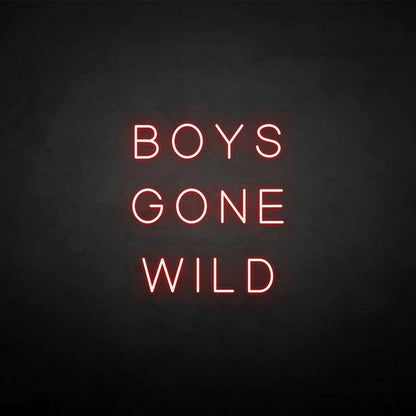 Boys Gone Wild Neon Sign | Shineneon