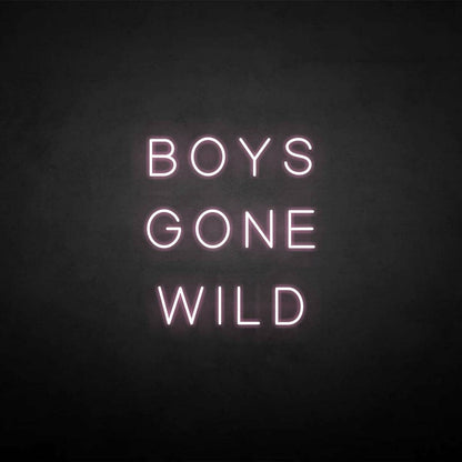 Boys Gone Wild Neon Sign | Shineneon