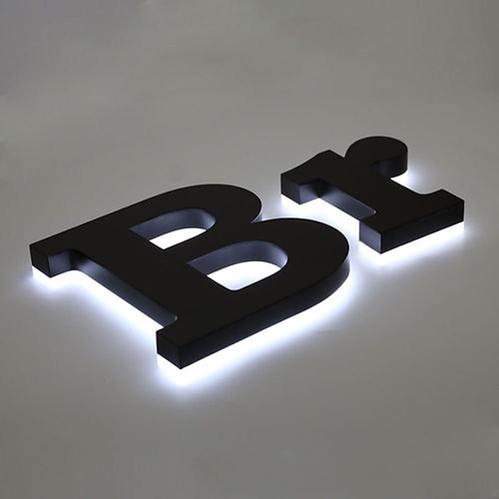 Br 3D Backlit Channel Letters Led Light Sign - Shineneon