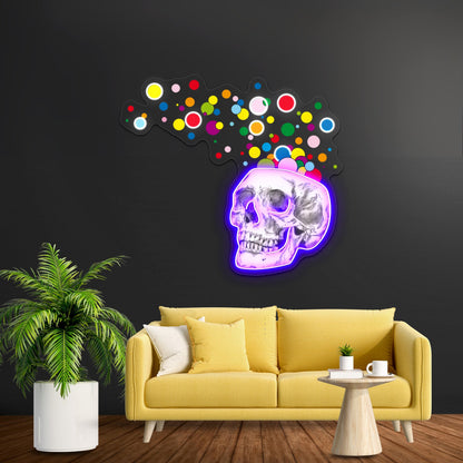 Brain Pop Artwork Led Neon Sign - Shineneon
