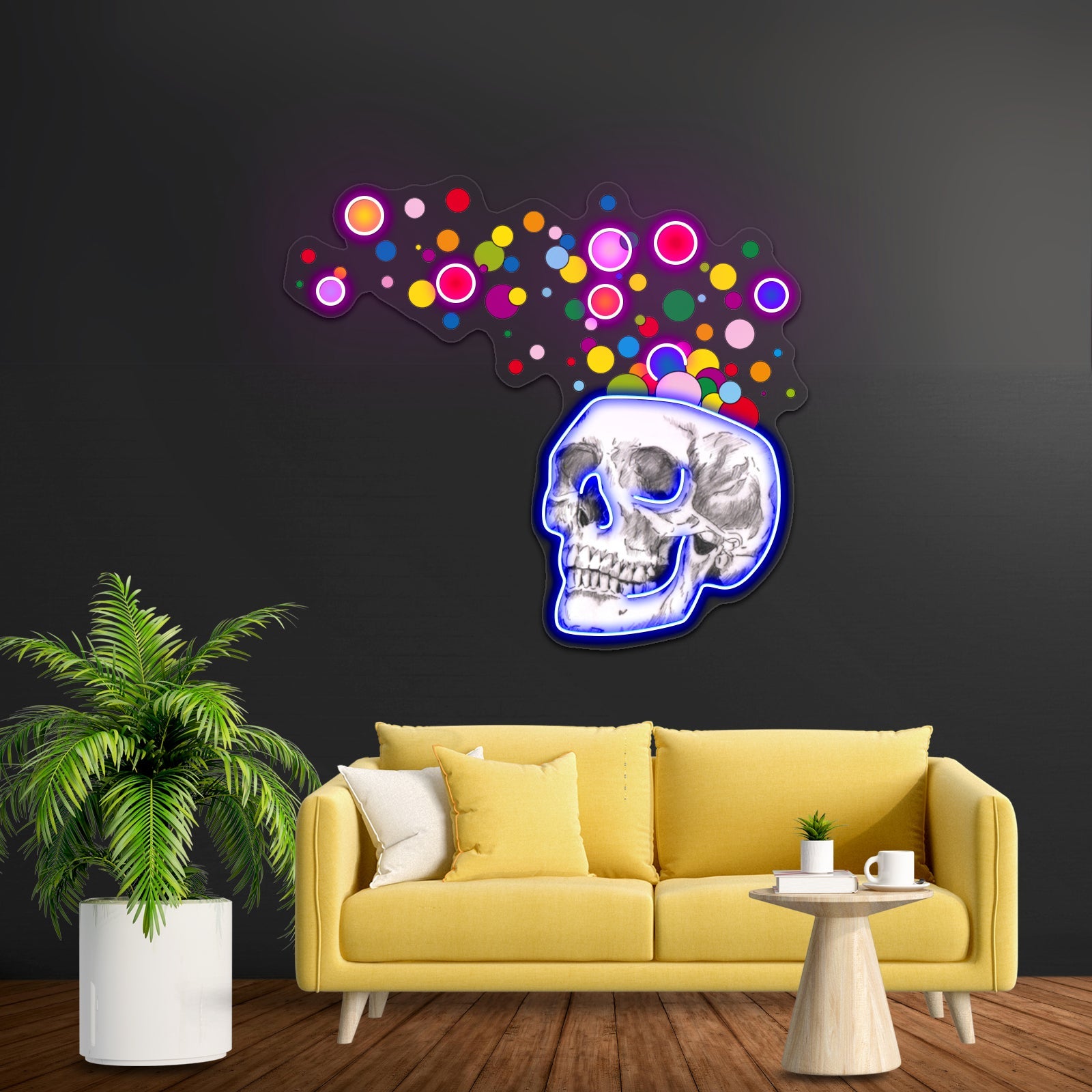 Brain Pop Artwork Led Neon Sign - Shineneon