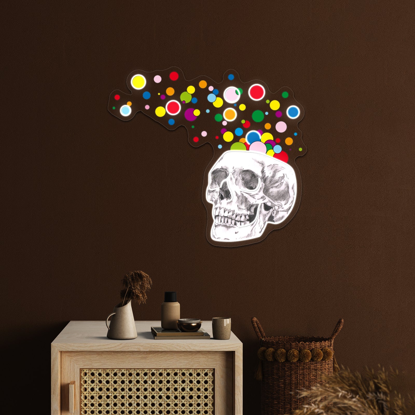 Brain Pop Artwork Led Neon Sign - Shineneon