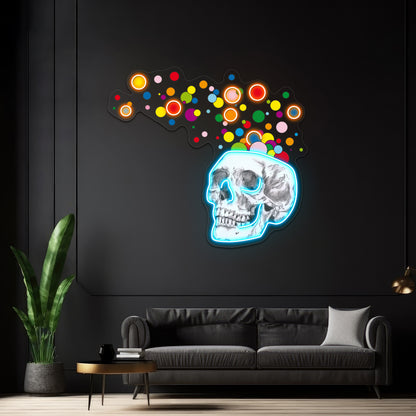 Brain Pop Artwork Led Neon Sign