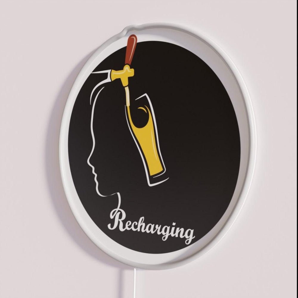 Brain Recharging Rgb Led Neon Sign - Shineneon