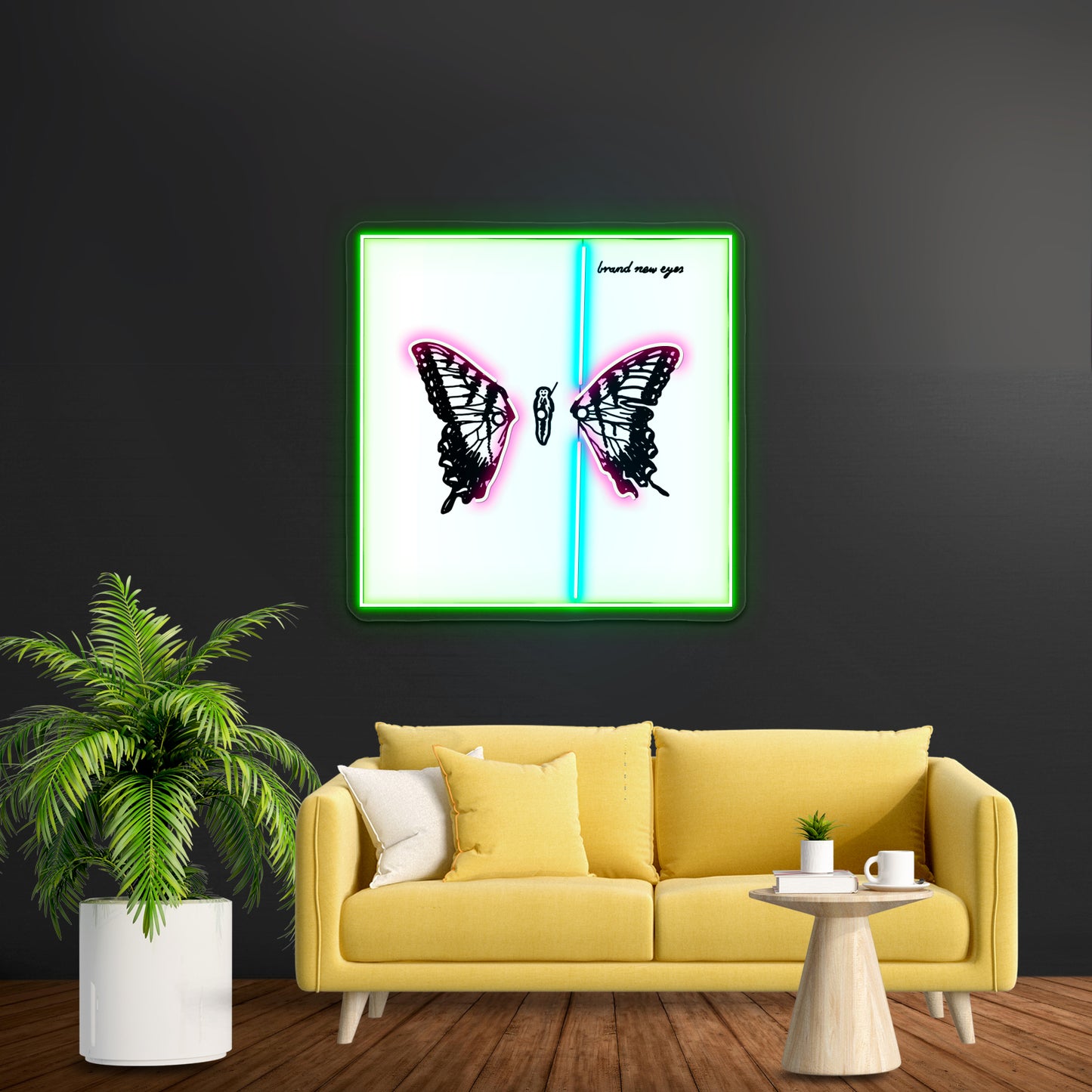 Brand New Eyes Artwork Led Neon Sign