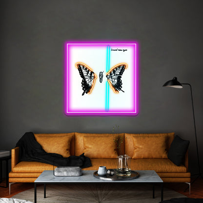 Brand New Eyes Artwork Led Neon Sign