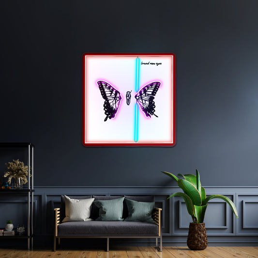 Brand New Eyes Artwork Led Neon Sign