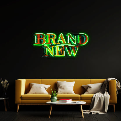 Brand New Logo Artwork Led Neon Sign