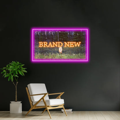 Brand New Textured Album Art Logo Artwork Led Neon Sign - Shineneon