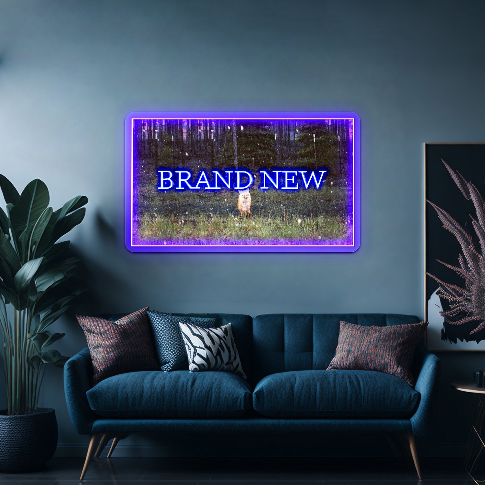 Brand New Textured Album Art Logo Artwork Led Neon Sign