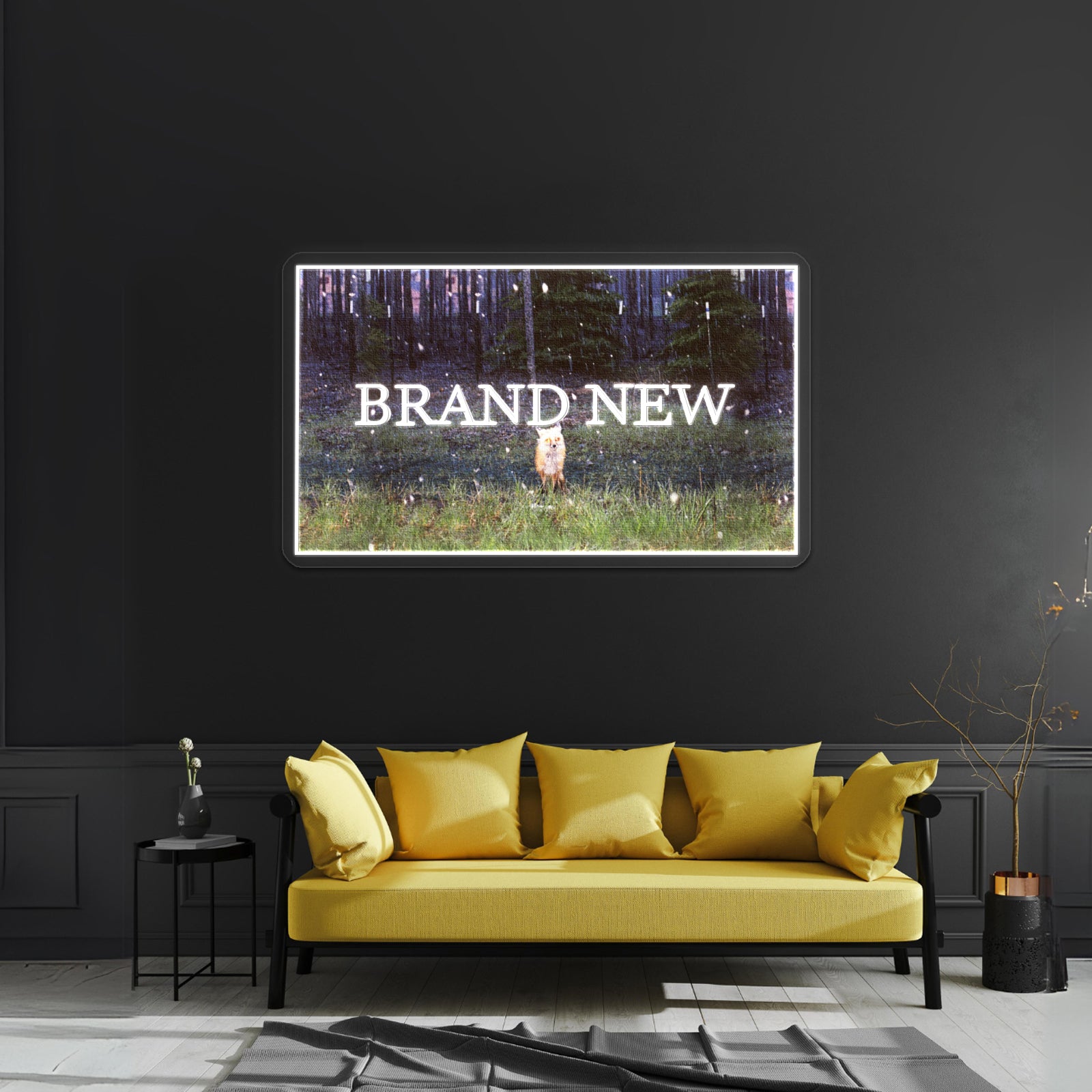 Brand New Textured Album Art Logo Artwork Led Neon Sign