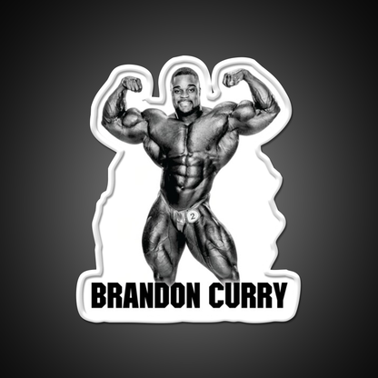 Brandon Curry Bodybuilder Gym Fitness Led Neon Sign Rgb Color - LED neon sign view 11