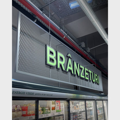 Branzeturi 3D Frontlit Channel Letters Led Light Sign