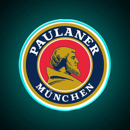 Brauerei Paulaner Beer Bar Decor Led Neon Sign Rgb Color - Size and dimension reference