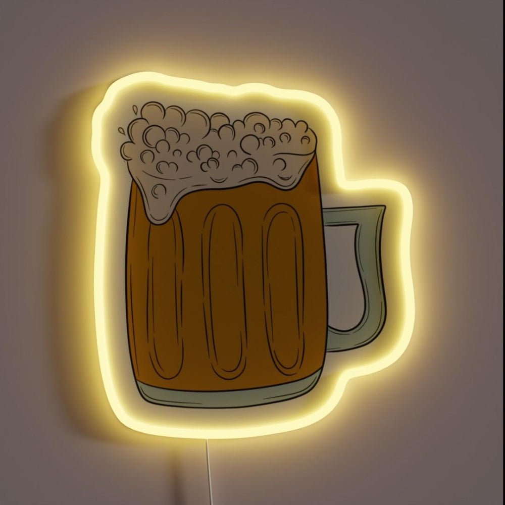 Bravery Brew Rgb Led Neon Sign - Shineneon