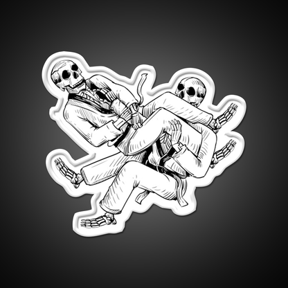 Brazilian Jiu Jitsu Skelett Armhebel Man Cave Bar Led Neon Sign