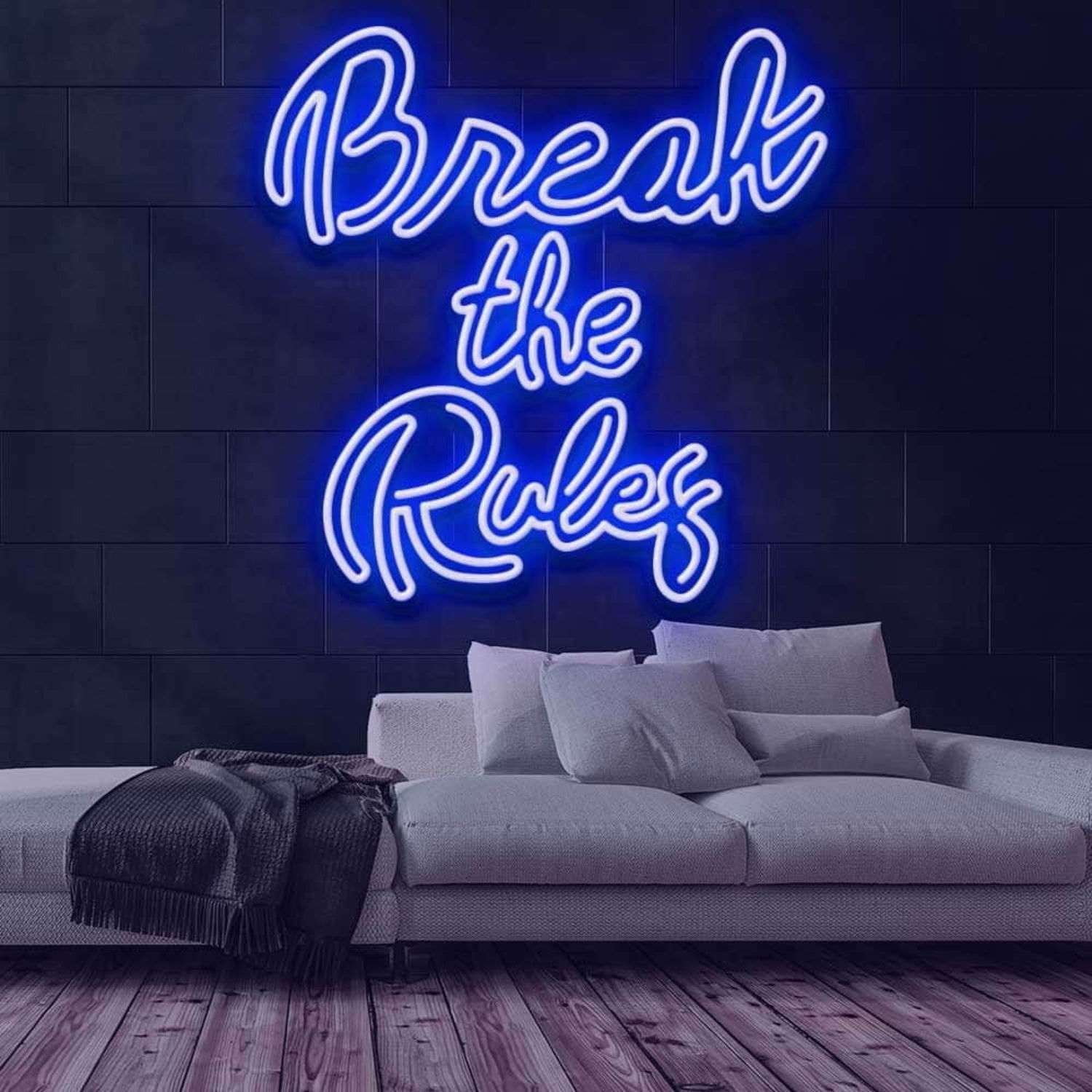 Break The Rules Led Neon Sign - Shineneon